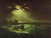 J.M.W. Turner Fishermen at Sea oil on canvas